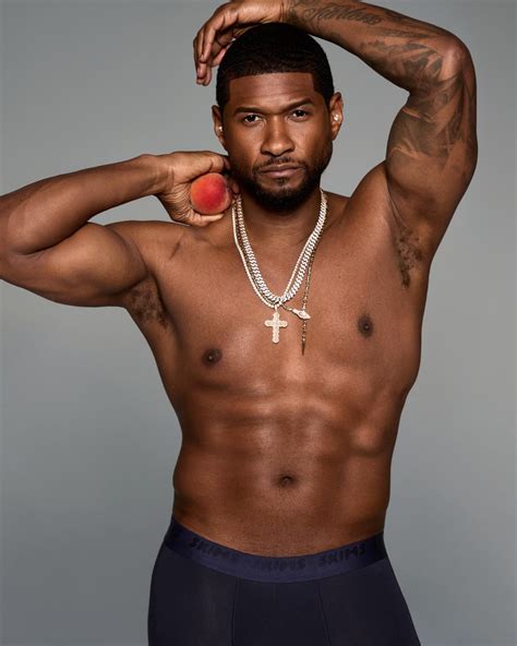 usher skims underwear